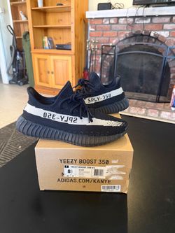 Men Adidas Yeezy Boost 350 V2 Oreo Size 8.5