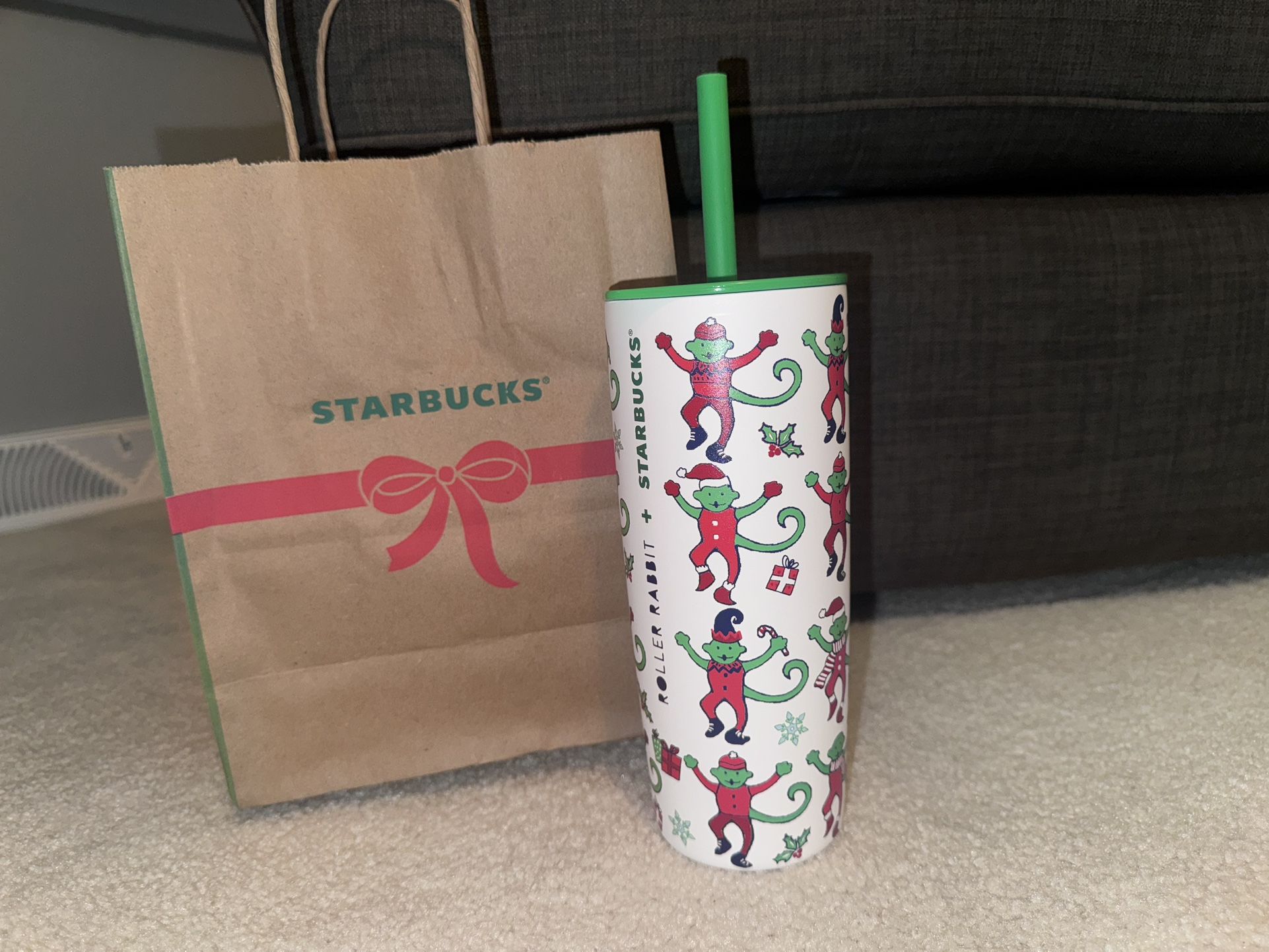 Starbucks X Roller Rabbit Tumbler 24oz 
