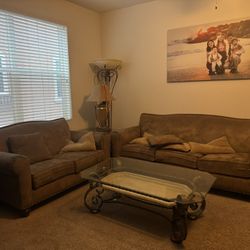 Entire Living Room And Dining Room Set