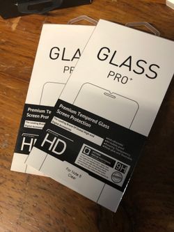 Samsung galaxy note 8 tempered glass x 2