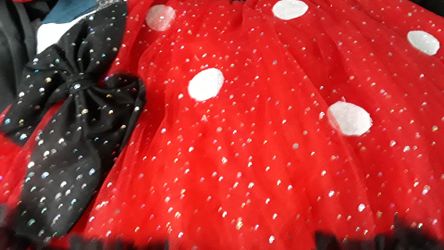 Minnie Mouse Skirt Size Small-Medium