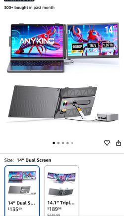 （New）Laptop Screen Extender, 14” FHD 1080P Portable