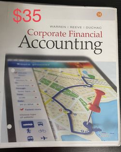 Corporate Financial Accounting 14th Edition By Warren