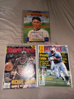 Sports Memorabilia for sale!