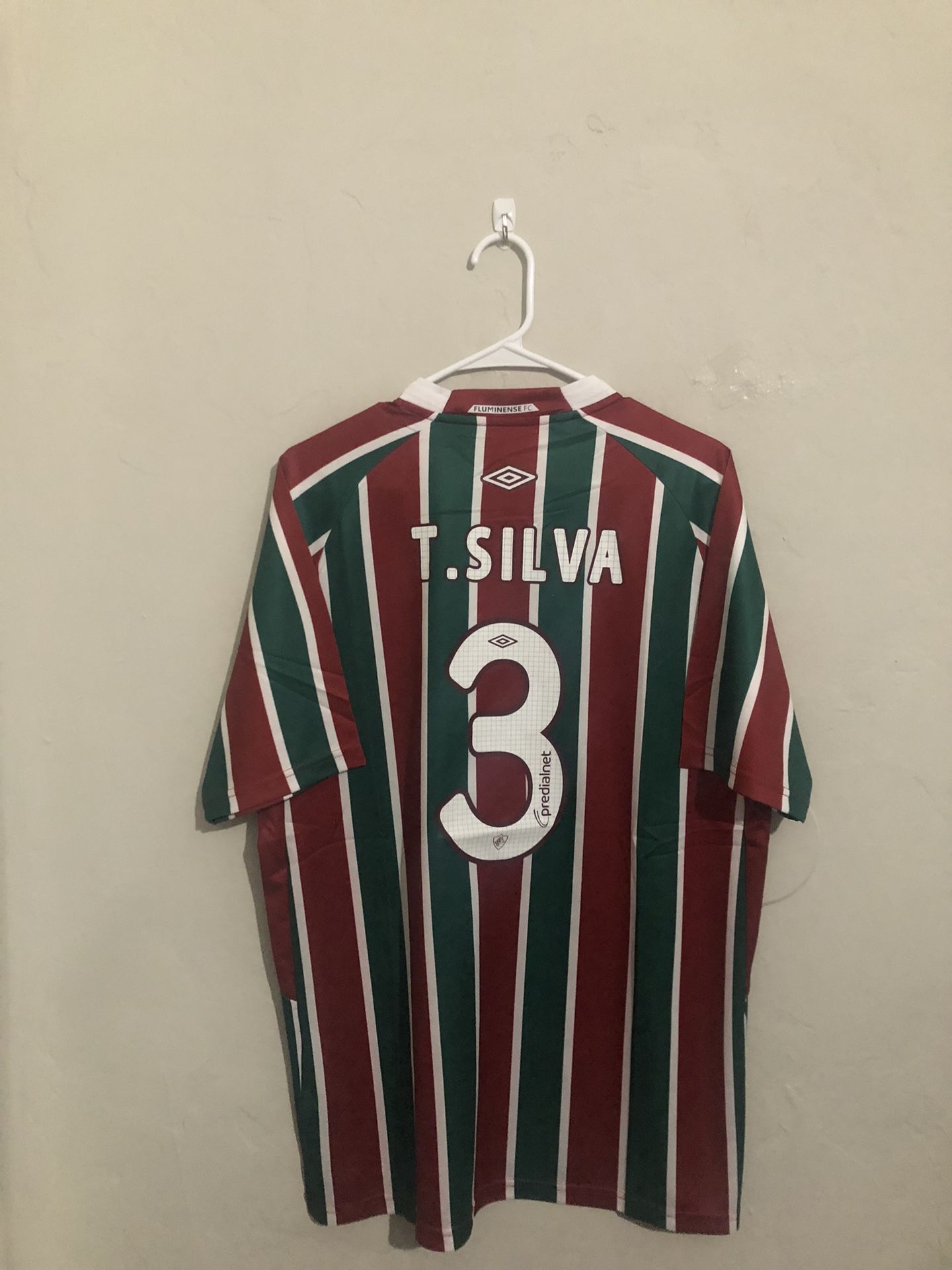 Fluminense FC 2024-25 Home Thiago Silva Jersey (medium Large XL)