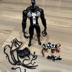 Marvel Select Venom Disney Exclusive PLUS Eddie Brock Transformation Headsculpt