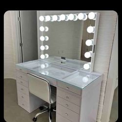 İmpression White Vanity SetFinancing and Delivery Options Available