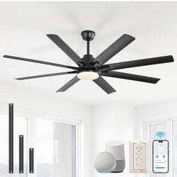 52 Inch Ceiling Fans with Lights (NEW)