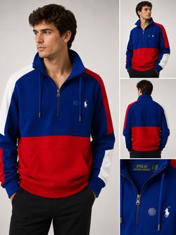 Polo Ralph Lauren Half-Zip Hoodie (New w/ Tags) Size L