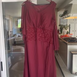 Vestido De Gala Talla 14