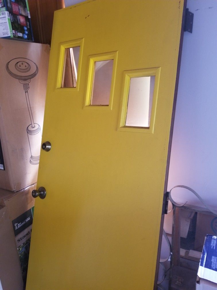 Front door and back door 36x80 32x80