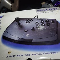 Virtua Stick Arcade Joystick complete in box - Sega Saturn MK-80112