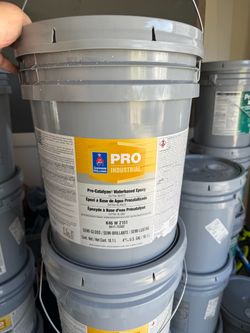 5 gal buckets of paint