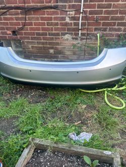 2016 Malibu grey rear bumper