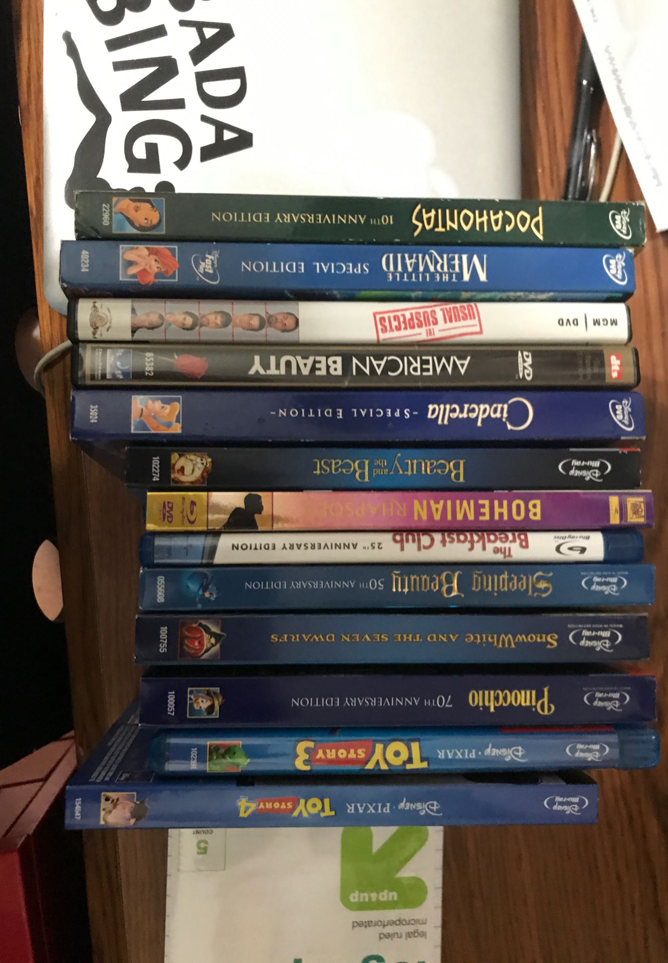 Disney Blu-ray Lot