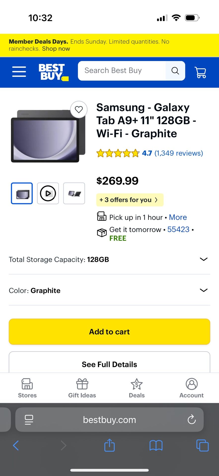 Weekend Special Samsung Tablet