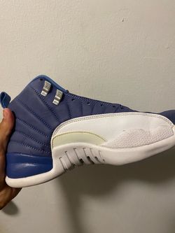 Jordan 12 retro blue/white
