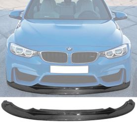 15-20 BMW F80 M3 F82 M4 KS Style Front Bumper Lip  Carbon Fiber
