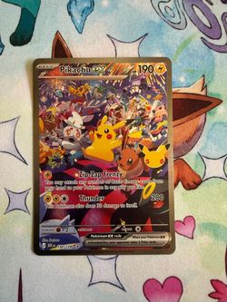Pikachu ex 150/128 Pokémon Card