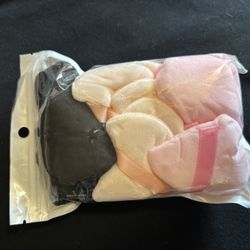 15 Pcs Triangle Powder Puff Velour