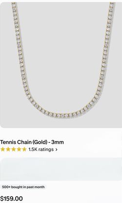 Gold Tennis Chain