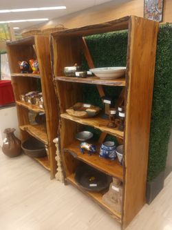 Live edge Shelving 