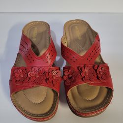 Patrizia Floral Sandals Size 40