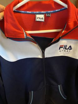 Fila athletic jacket size large $25