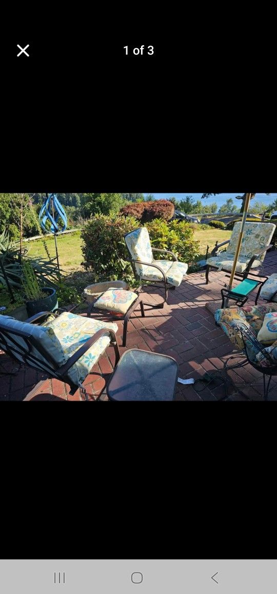 Iron Patio Set (DIYer Diamond In The Rough)