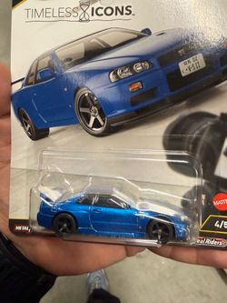 Hot Wheels 2025 Car Culture Timeless Icons Nissan Skyline GT-R V-Spec II (BNR34)