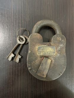 1930's Alcatraz Prison Lock (WW2)