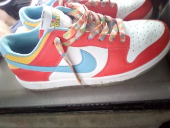 Fruity pebbles Jordan dunks