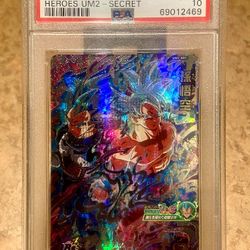 Selling Dragon Ball Heroes Slabs - PSA 10