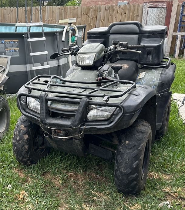 4 Wheeler HONDA 500 & YAMAHA 450
