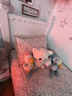 $200 Ashley furniture, twin bed frame $225.00