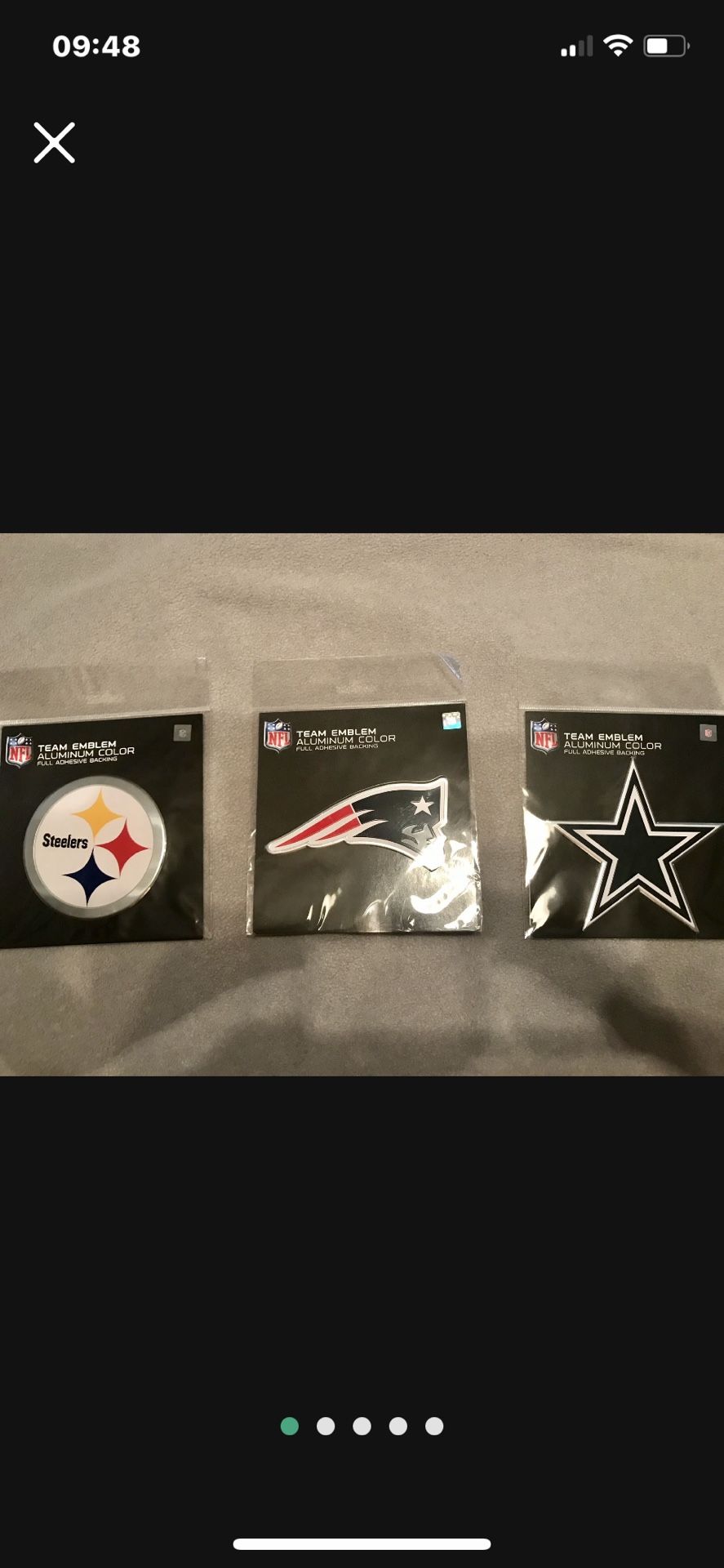 NFL Auto Emblems