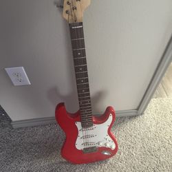 Squier by Fender Electric Guitar – Beginner Friendly – OBO