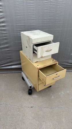 Storage cabinet drawers, Metal