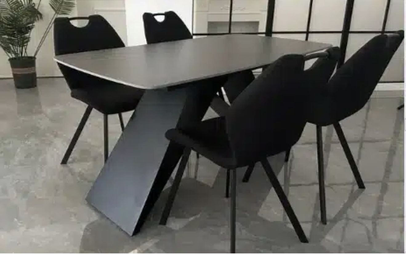 LABOR DAY SALE | BLACK DINING TABLE SET | JUEGO MESA DE COMEDOR NEGRO