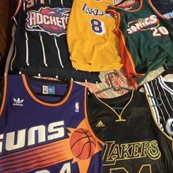 NBA Jerseys (Kobe, Jordan, Iverson and more…) 