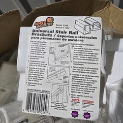 stair/porch/rail brackets; Box of Severe Weather outdoor stair/porch/balcony-rail brackets