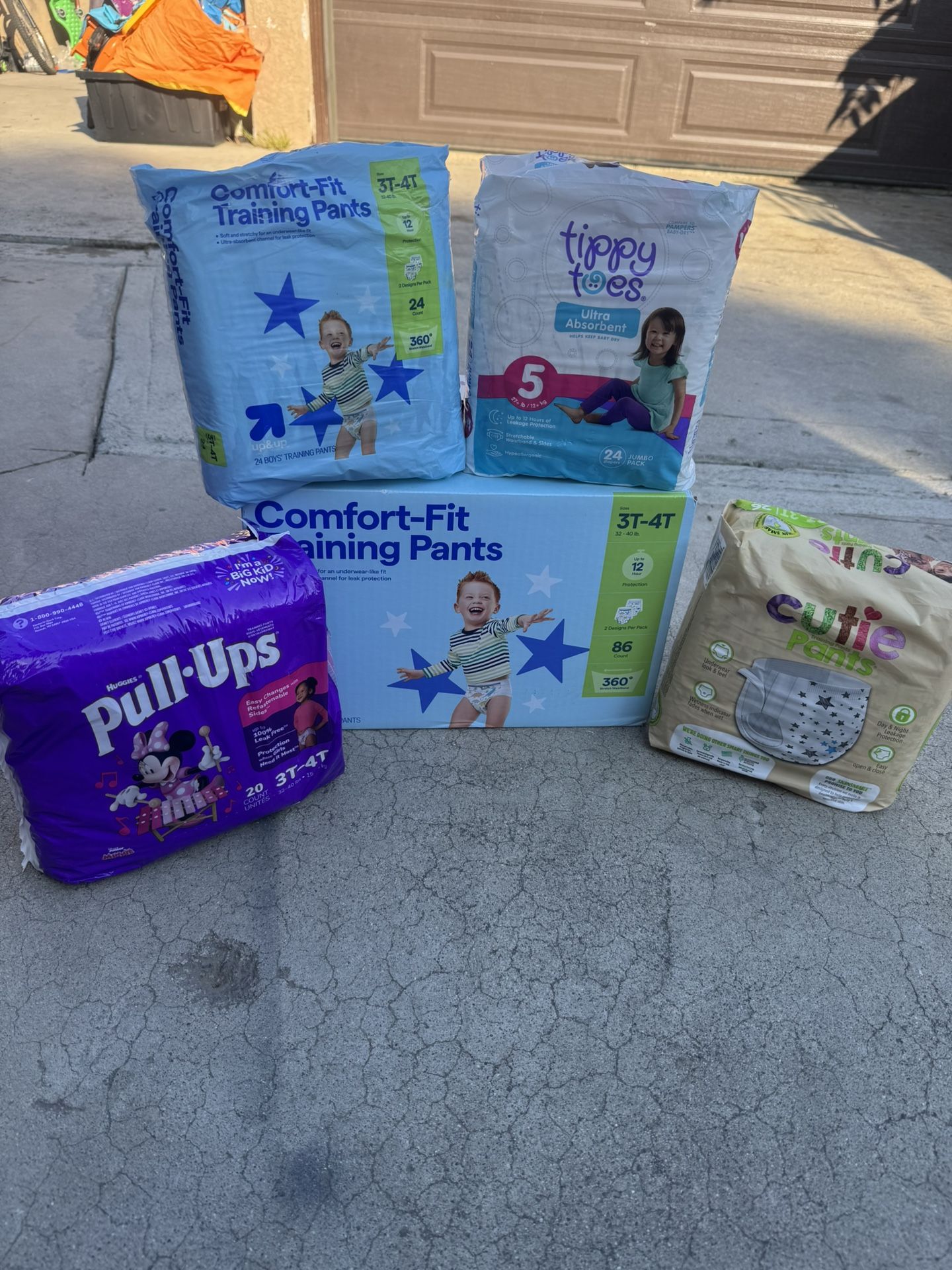 Diapers 3t/4t Bundle