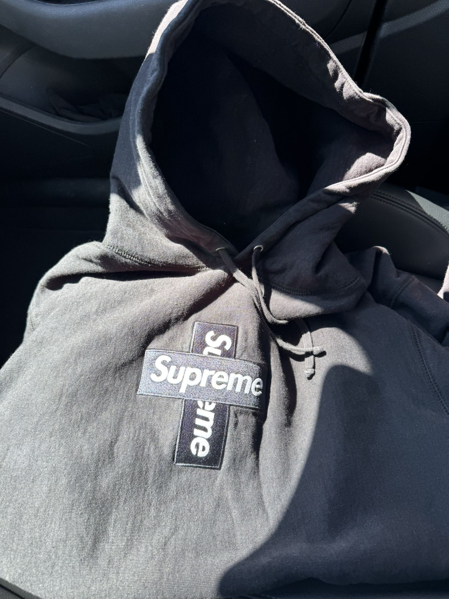 Supreme Cross Box Logo Hoodie