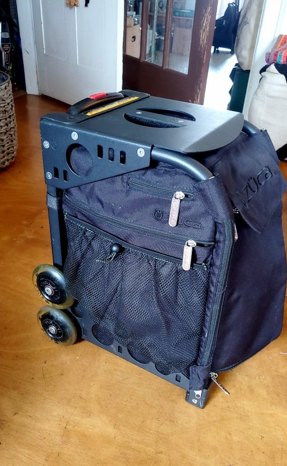 Zuca Sport Wheeled Tote EUC