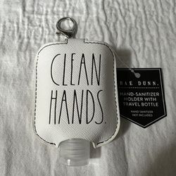 NWT Rae Dunn Clean Hands Travel Bottle