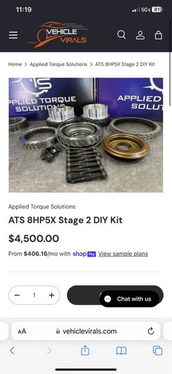 ATS Stage 2 DIY kit Brand New