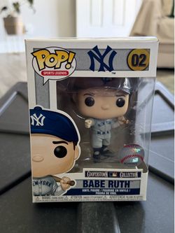 Funko Pop! Vinyl: Babe Ruth #02  Limited Edition Cooperstown Collection