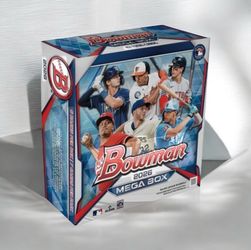 Bowman 2026 Mega Box Baseball Factory Sealed