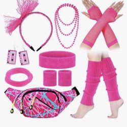 New 18 Piece 1980s  Accessories Custome
