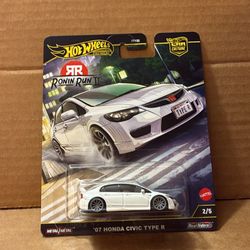 Hot Wheels ‘07 Honda Civic Type R (Milwaukie,OR)